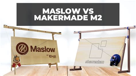 cnc maker|Maslow vs MakerMade M2 .